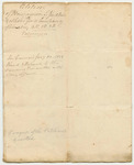 Petition of Benjamin S. Judkins and Others for a Company of Cavalry in Palmyra