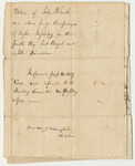 Petition of John H. Smith and Others for a Company of Light Infantry