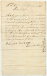 Certification of Samuel Sevey, Keeper of the Prison in Lincoln County, of the Conduct of William Williams in Prison