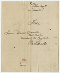 Communication from Albert Smith to Hon. David Crowell, Postmaster, in Relation to William Williams