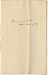 Bills of Costs, Court of Common Pleas at Portland, Cumberland County, October Term 1829