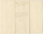 Communication from William Lincoln, Esq., Administrator of the Estate of the Late Governor Lincoln