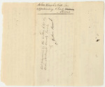John Roach's Bill for Apprehending Charles Stevens