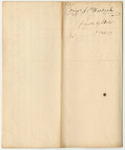 Account of Benjamin J. Herrick, Underkeeper of the State Gaol in Alfred, County of York, for Supporting Prisoners Therein Confined Upon Charge and Conviction of Crimes Chargeable to the State, from October 13th 1828 to May 18th 1829