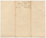 Bill of Costs Taxed in Criminal Cases in Which There Were No Bills Found by the Grand Jury, Court of Common Pleas at Alfred, February Term 1829