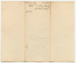 Bill of Costs, State of Maine v. Eliza Murphy, Court of Common Pleas at Alfred, February Term 1829