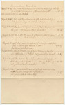 Memorandum on the Account of the Treasurer of Hancock County