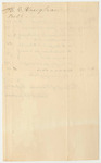 Edward Russel and Elliot G. Vaughan Receipt for Postage