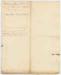 Petition of William Hacket for Horatio N. Hacket, in Relation to the Resolve for the Assistance of the Deaf and Dumb