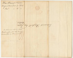 Letter from Hon. Daniel Rose to Edward Russell, Esq., Relating to His Account as Commissioner Under the Act of Separation