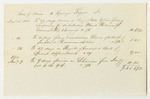 George Roger's Bill for Work in the Secretary of State's Office