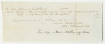 Josiah Harris's Bill for Writing Letters to Witnesses Recognized in Prosecution v. Mary David