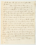 Ebenezer J. Jackson's Request for a Pardon
