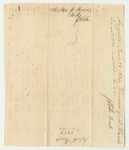 Receipts from the Account of Edward Williams for Improving the Public Grounds in Front of the State House