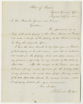Communication from S.G. Ladd, Relating to the Schedule of Property at the State Arsenal