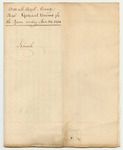 Account of William M. Boyd, Treasurer of Lincoln County, for the Year Ending January 20th 1830