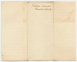 Accounts of Jesse Robinson, Keeper of the State's Gaol in the County of Kennebec, December Term 1829