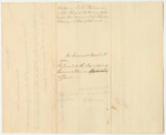 Order of Both Houses of the Legislation Referring the Account of James Torrey to the Governor and Council