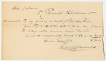 Bill from Randolph A.L. Codman for Drafting Bills and Resolves for the Legislature