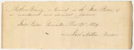Certificate of Joel Miller, Warden of the State Prison, on the Conduct of Nathan Vining in Prison