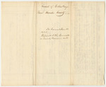 Account of Joshua Gage, Esq., Treasurer of Kennebec County