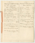 Bill of Costs at the Court of Common Pleas in Penobscot County, January Term 1831