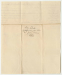 Certificate of Fines and Bills of Cost Accruing to the State of Maine at the Supreme Judicial Court in Washington County, June Term 1832