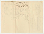 Bills of Cost at the Court of Common Pleas in Kennebec County, December Term 1832