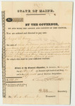 Warrant in Favor of Joseph D. Emery for Services Rendered on the Public Buildings