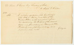 Account of Todd and Holden for Printing 300 Copies of the Constitution of Maine and of the United States