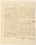 Communication from Lt. Col. A.F. Symonds, Recommending the Disbanding of the Infantry Company in Kennebunk Port, and Uniting the Members Thereof to the Company Commanded by Joshua Downing