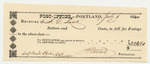Portland Post-Office's Bill for S.G. Ladd