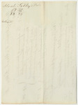 Alvah Libby's Bill for Repairing Plaster and Whitewashing in the Council Chambers