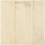 Edward Russell's Bill for Materials and Labor Repairing the Council Chambers