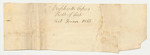 Bill of Costs at the Court of Common Pleas of York County, October Term 1833