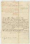 Warrant in Favor of William Clark, Commissioner of Public Buildings