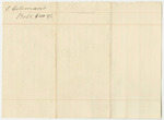 Samuel Colman's Bill for Books, Paid by Edward Russell