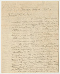 Letter from Jacob McGaw, in Favor of the Pardon of John W. Russell