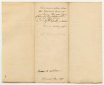 Communication from the Adjutant General, Enclosing the Petition of John M. Twitchell and Others for a Company of Light Infantry, and the Petition of Col. Peter Craig for a Light Infantry Company in the Town of Plymouth