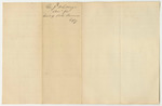 Account of Thomas J. Whiting, Under Keeper of the State's Gaol in Castine in the County of Hancock, of Expenses and Charges Incurred for Supporting Prisoners Therein Committed Upon Charge or Conviction of Crimes Against the State from May 24th to October 21st 1831