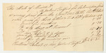 Joshua Tolford's Bill for Labor Performed and Money Paid at the State Arsenal from January 1st to February 29th 1832