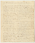 Petition of the Inhabitants of Augusta, Relating to Preventing the Spread of Cholera on the Canada Road