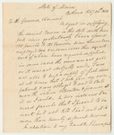 Communication from John Merrill, Regarding His Progress and Expenses While Supplying Towns and Plantations with Pine Pork Virus for Inoculations
