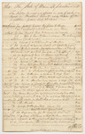 Account of Silas Barnard, for Sundry Services and Expenses in Aid of Making a Road in Penobscot County