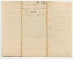 Warrant for Samuel Prouty to be Delivered From the County Gaol in Lincoln to the State Gaol in Thomaston