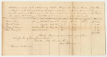 Account of Nathan Heywood, Under Keeper of the Gaol in Belfast in the County of Waldo, for the Support of Persons Therein Confined on Charges or Conviction of Crimes and Offences Against the State and Which is Chargeable to the State from April 21st to August 22nd 1833