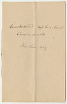 Bills of Costs, Cumberland Supreme Judicial Court, November Term 1829