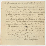 Request of Elliot G. Vaughan for Compensation for Extra Work as Clerk in the Secretary of State's Office
