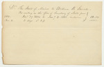 Account of William B. Sewall, Clerk in the Secretary of State's Office