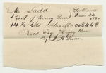 Warrant in Favor of Samuel G. Ladd, for Expenses of the State Arsenal.5.5